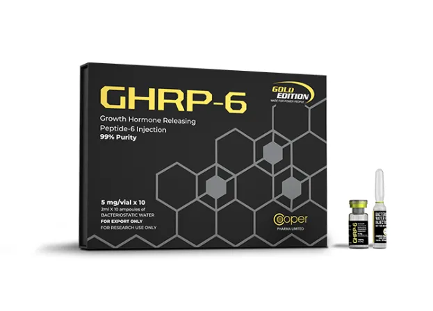 GHRP-6 10x5mg - Cooper Pharma: O Estimulador Natural do Hormônio do Crescimento