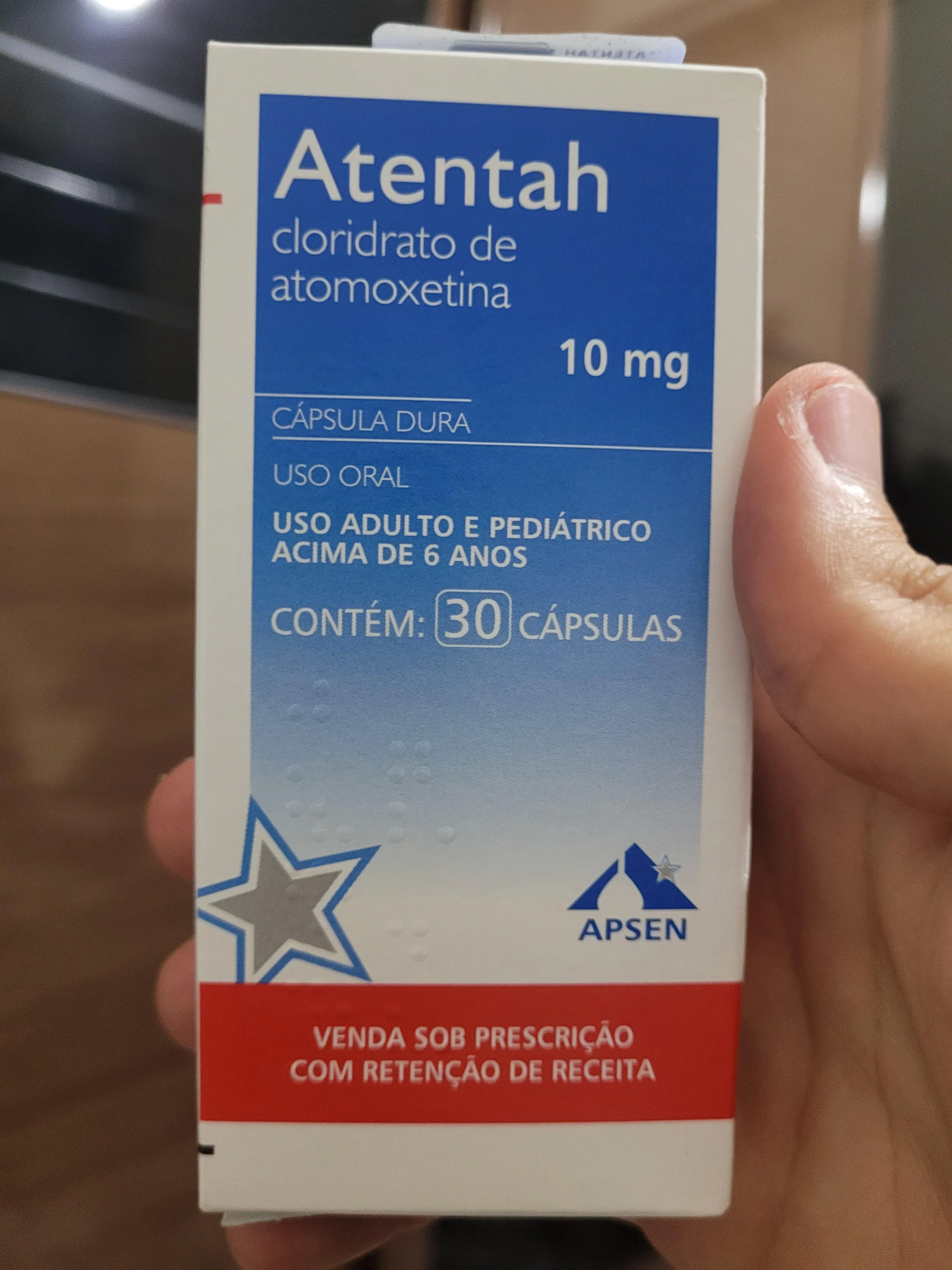 Atentah 80mg - 30 Cápsulas Duras: Tratamento Eficaz para TDAH