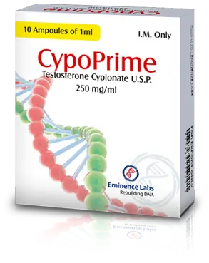 Cipionato de Testosterona CYPOPRIME 250mg/ml - Eminence Labs