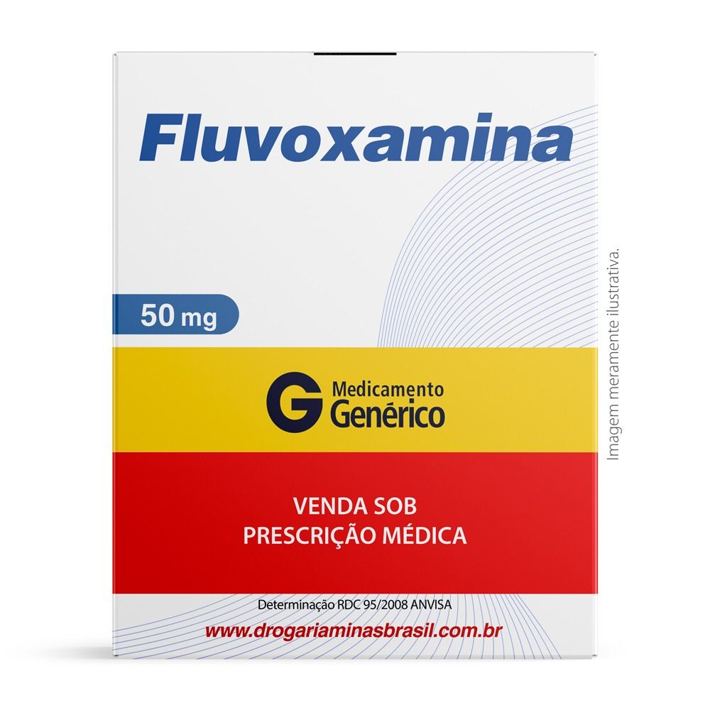 Fluvoxamina 50mg - Tratamento Eficaz para Ansiedade e Depressão