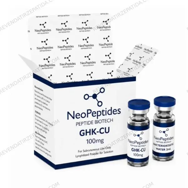 GHK-Cu 100mg - NeoPeptides: Revolucione sua Rotina de Beleza