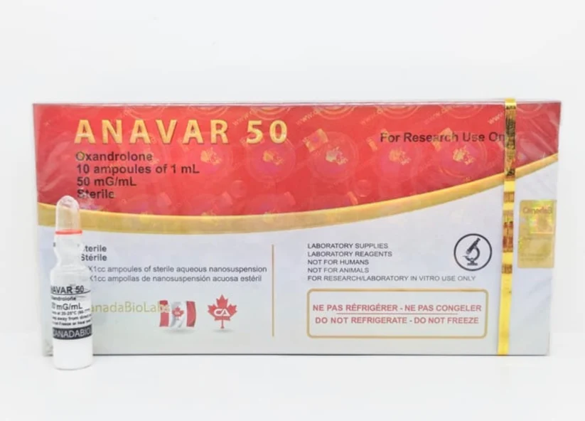 Oxandrolona (Anavar 50 mg/ml) - Eficiência e Segurança em Ciclos de Musculação